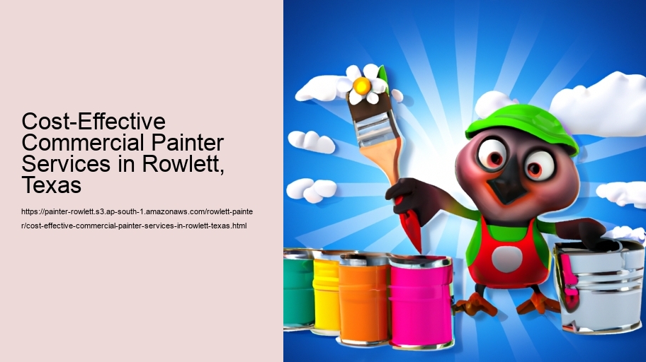 Cost-Effective Commercial Painter Services in Rowlett, Texas